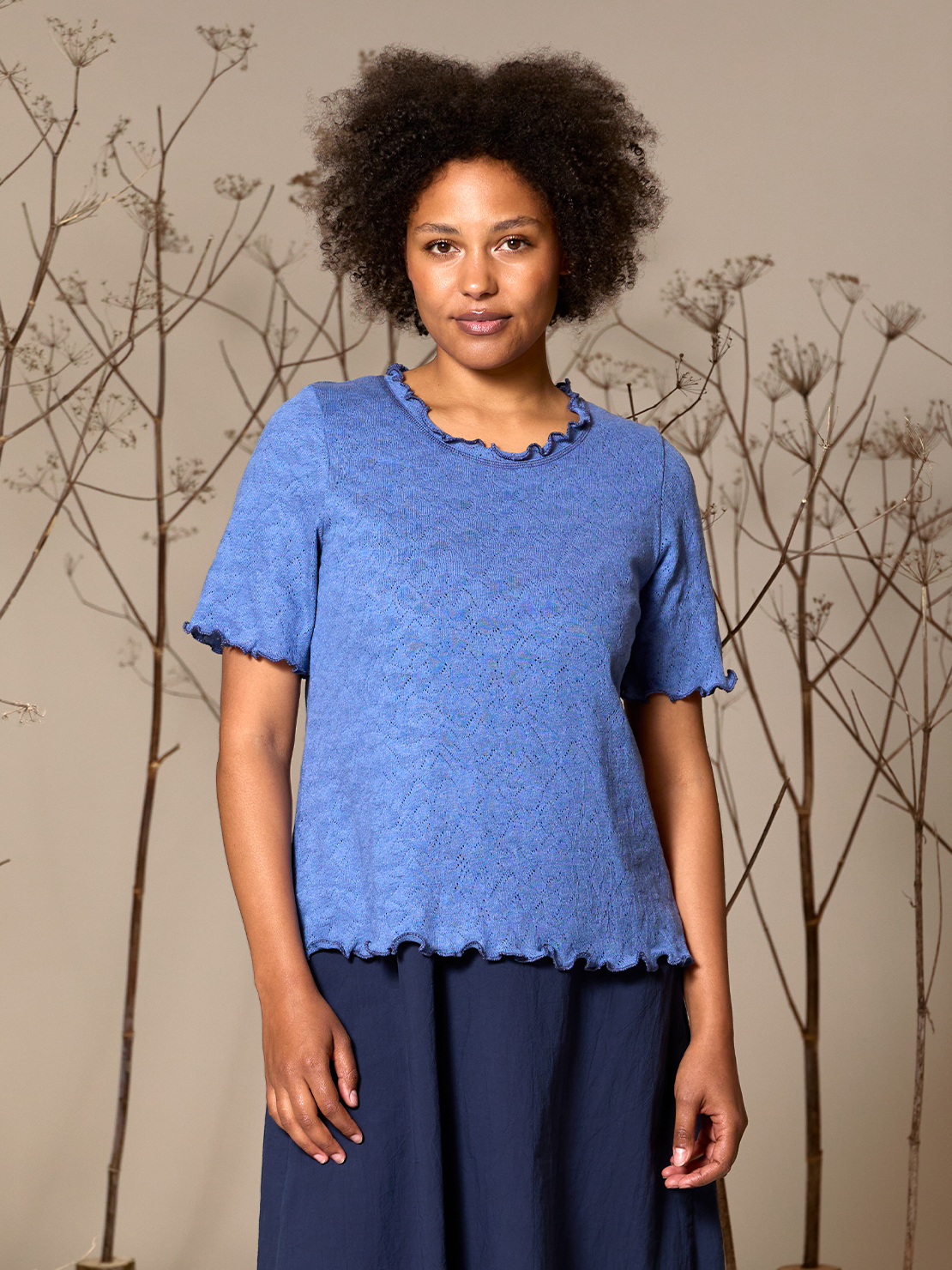 Wilma shirt jacquard